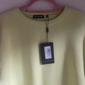 PLT oversized shirt dress